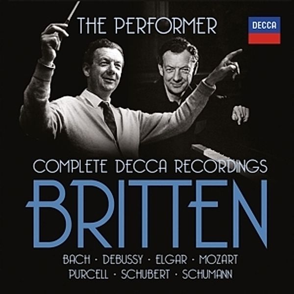 Britten-The Performer (Ltd.Edt.), Bach, Purcell, Mozart, Schubert, Schumann