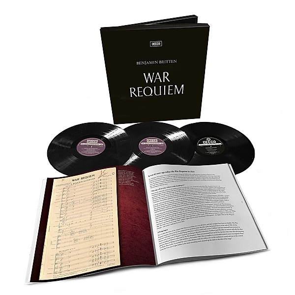 Britten: War Requiem, Vishnevskaya, Pears, Fischer-Dieskau, Lso, Britten