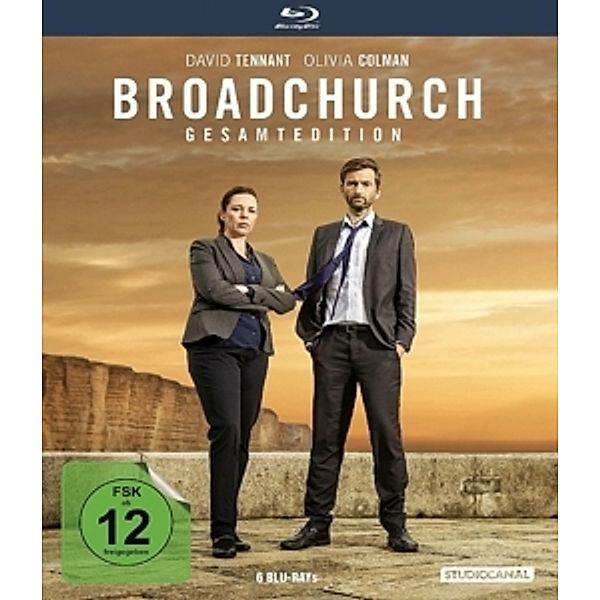 Broadchurch / Staffel 1-3 / Gesamtedition BLU-RAY Box, David Tennant, Olivia Colman
