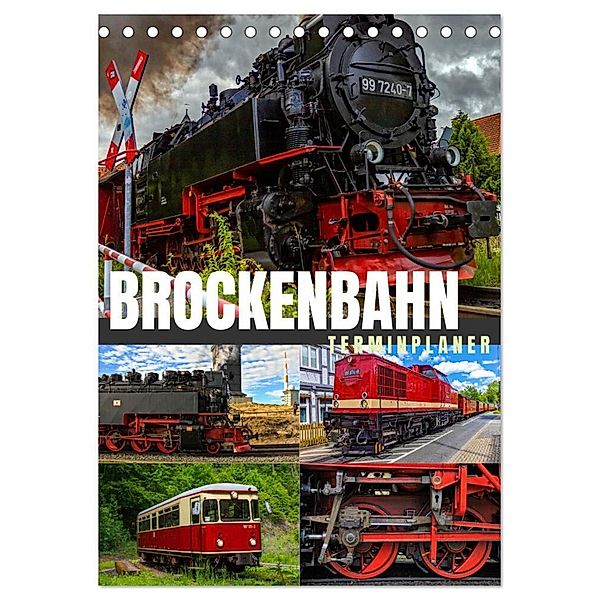 Brockenbahn - Terminplaner (Tischkalender 2025 DIN A5 hoch), CALVENDO Monatskalender, Calvendo, Holger Felix