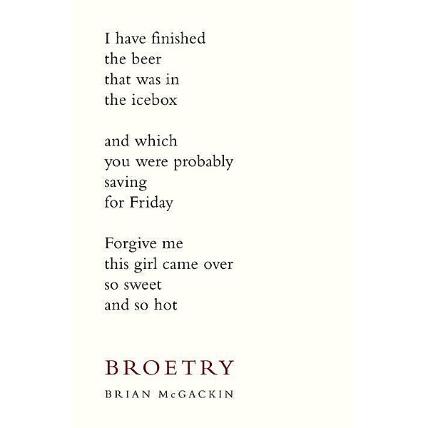 Broetry, Brian McGackin