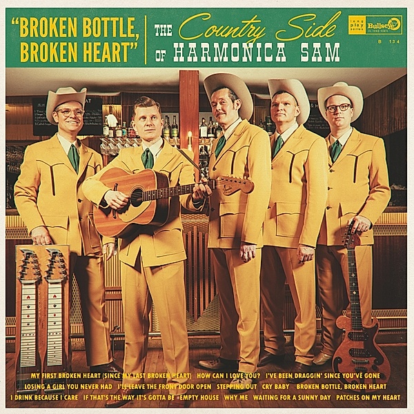 Broken Bottle,Broken Heart, The Country Side Of Harmonica Sam