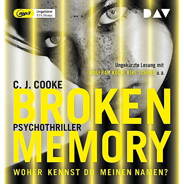 Broken Memory,1 Audio-CD, 1 MP3, C. J. Cooke