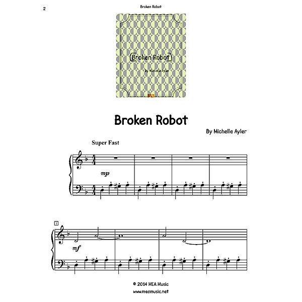 Broken Robot, Michelle Ayler