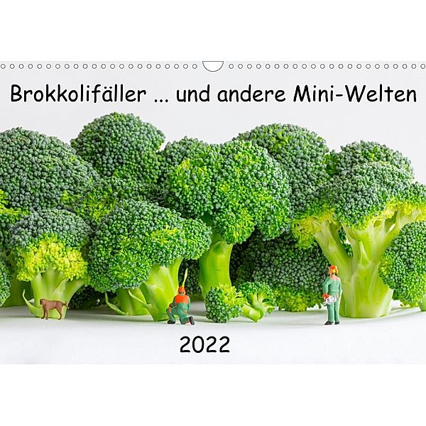 Brokkolifäller ... und andere Mini-Welten (Wandkalender 2022 DIN A3 quer), Michael Bogumil