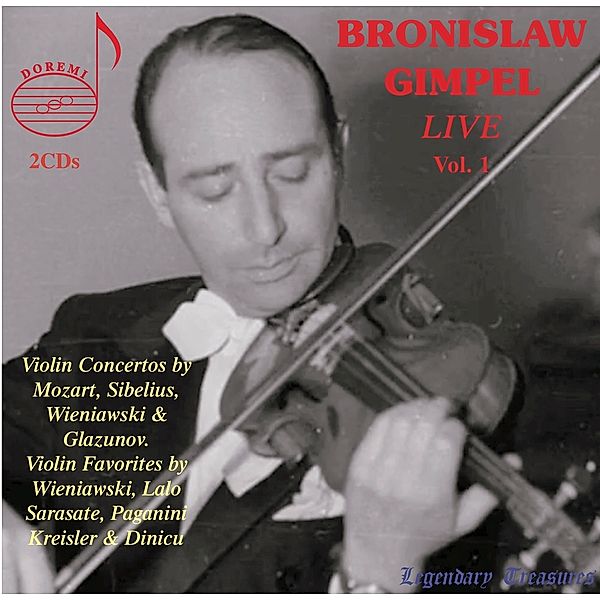 Bronislaw Gimpel: Live,Vol.1, Bronislaw Gimpel, Earl Wild, ABC Concert Orchestra