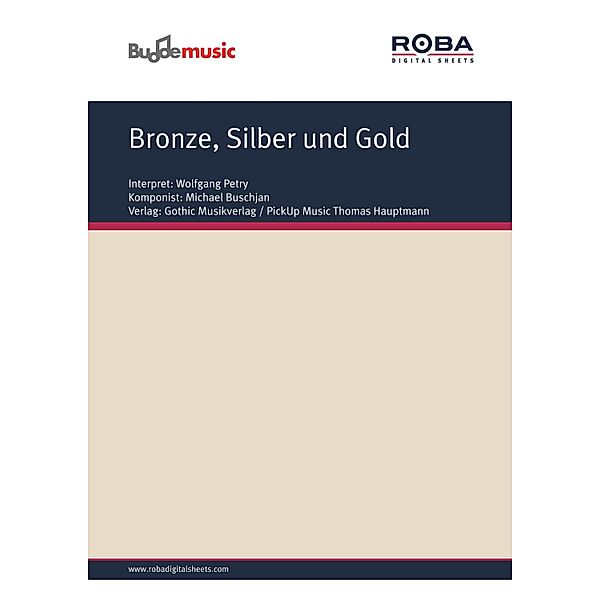 Bronze, Silber und Gold, Norbert Zucker, Holger Obenaus, Jean-pierre Valance, Michael Buschjan