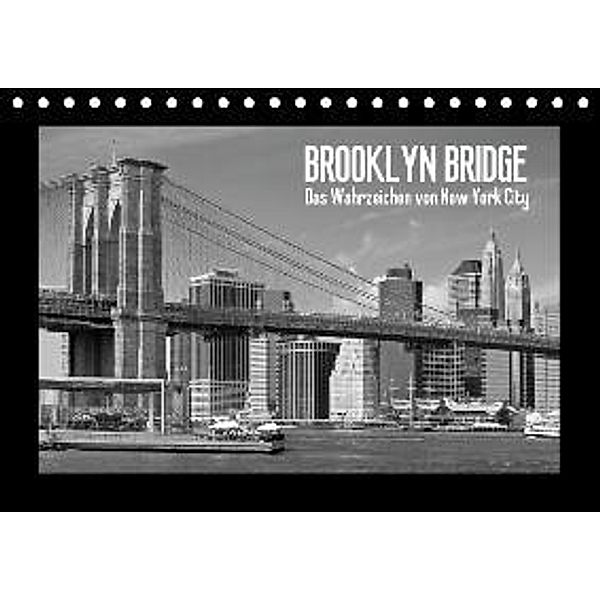 BROOKLYN BRIDGE Das Wahrzeichen von New York City (Tischkalender 2015 DIN A5 quer), Melanie Viola