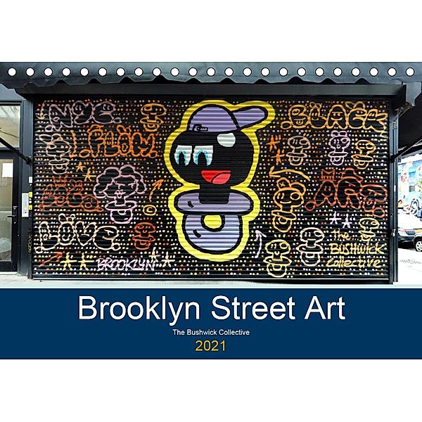 Brooklyn Street Art (Tischkalender 2021 DIN A5 quer), Rainer Grosskopf