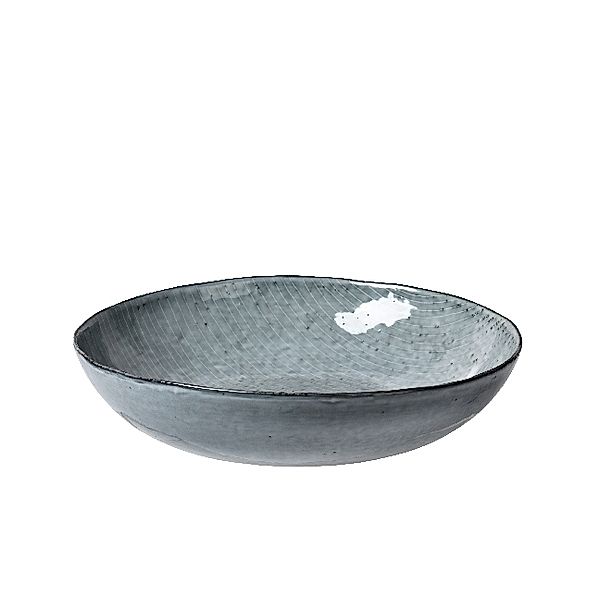 Broste copenhagen Salatschüssel graublau 34,5 cm Nordic Sea