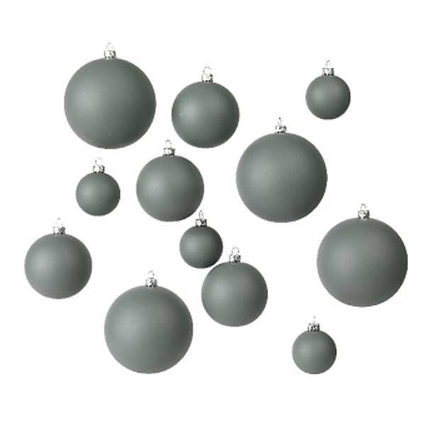 Broste copenhagen Weihnachtskugel-Set 12er thymian