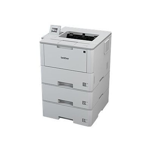 BROTHER HL-L6400DWTT A4 monochrom Laserdrucker 50ppm 3x520 Blatt Papierkassetten Duplex WLAN