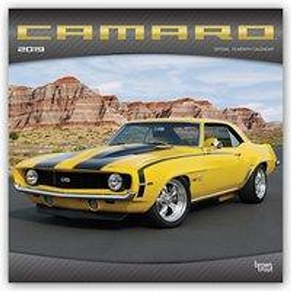Browntrout Publishers, I: Camaro 2019 Square Wall Calendar, Inc Browntrout Publishers