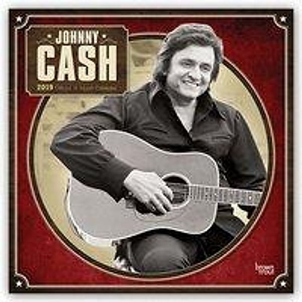 Browntrout Publishers, I: Johnny Cash 2019 Square Wall Calen, Inc Browntrout Publishers