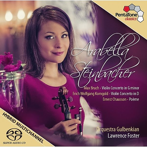 Bruch/Korngold/Chausson, Arabella Steinbacher, Lawrence Foster