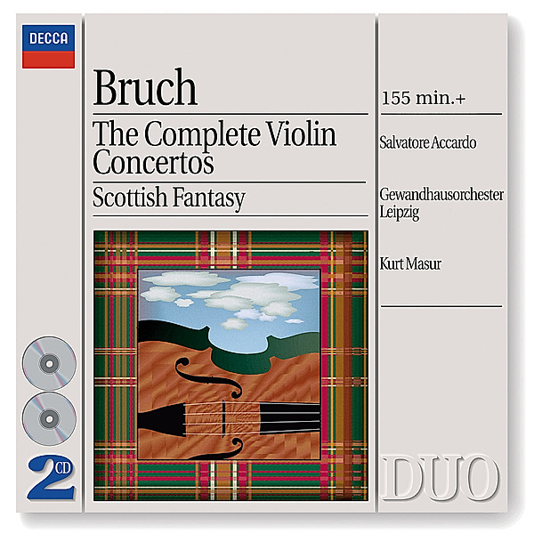 Bruch: The Complete Violin Concertos, Salvatore Accardo, Kurt Masur, Gol