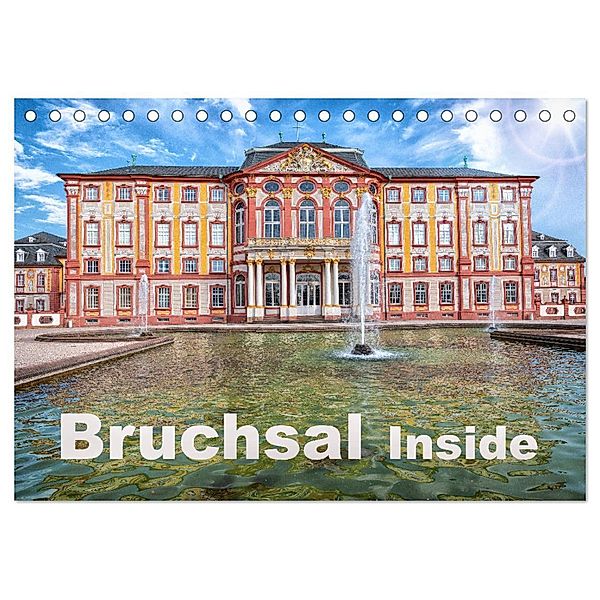 Bruchsal Inside (Tischkalender 2025 DIN A5 quer), CALVENDO Monatskalender, Calvendo, Claus Eckerlin