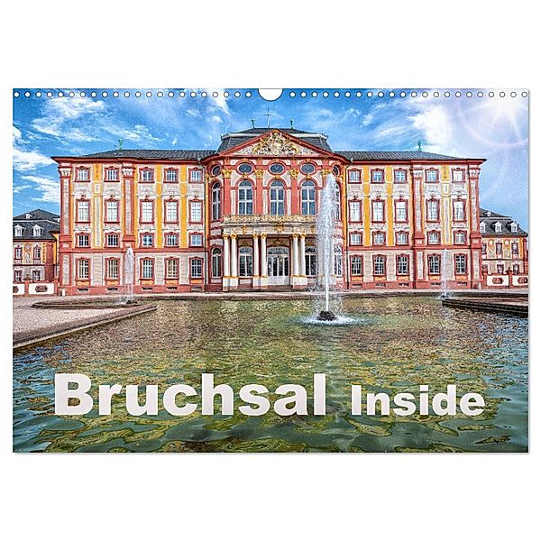 Bruchsal Inside (Wandkalender 2024 DIN A3 quer), CALVENDO Monatskalender, Claus Eckerlin