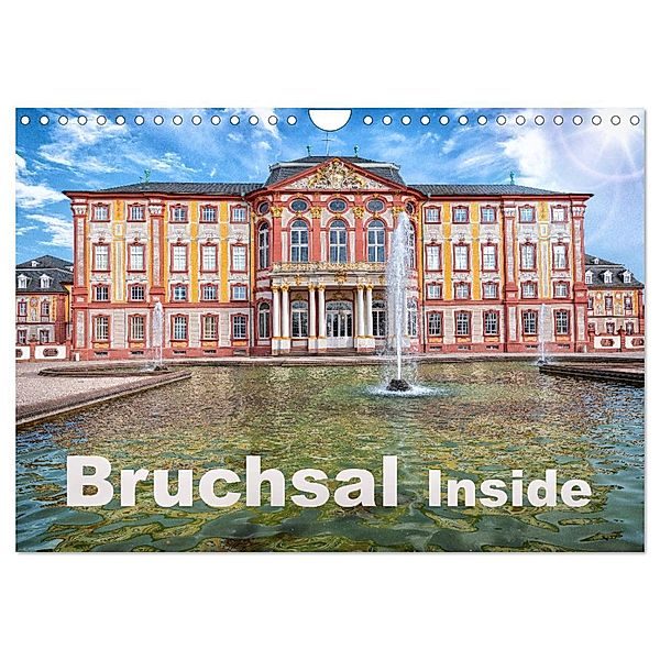 Bruchsal Inside (Wandkalender 2024 DIN A4 quer), CALVENDO Monatskalender, Claus Eckerlin