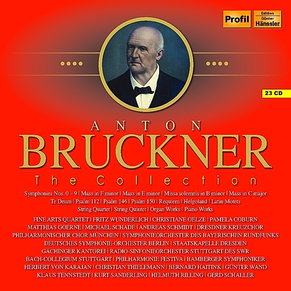 Bruckner Collection, C. Thielemann, G. Wand, B. Haitink, K. Tennstedt
