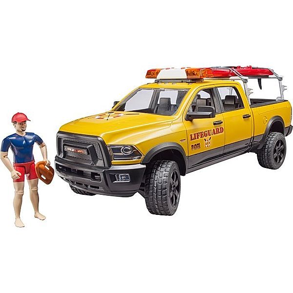 Bruder Bruder 02506 RAM 2500 Power Wagon LifeGuard mit Figur