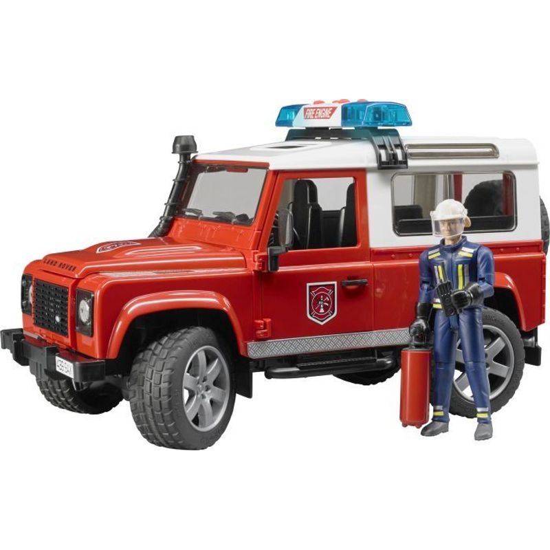 Bruder 02596 Land Rover Station Wagon Feuerwehr