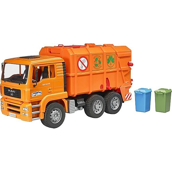 Bruder Bruder 02760 MAN TGA Müll-LKW orange