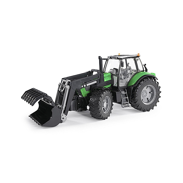 Bruder BRUDER 3081 Traktor Deutz Agrotron X720 mit Frontlader, Modellfahrzeug, bruder®