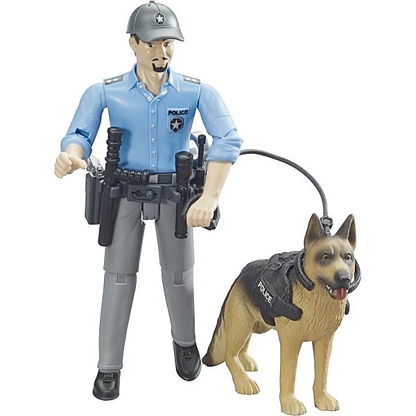 Bruder Bruder 62150 bworld Polizist mit Hund