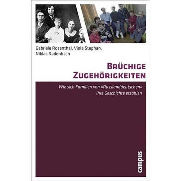 Brüchige Zugehörigkeiten, Gabriele Rosenthal, Viola Stephan, Niklas Radenbach