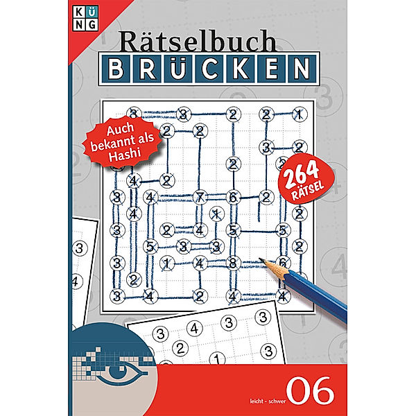 Brücken Rätselbuch / Brücken-Rätselbuch, Auch bekannt als Hashi..6, Conceptis Puzzles