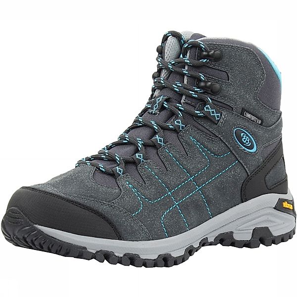 Brütting Brütting Damen Trekkingstiefel Mount Shasta High, grau (Größe: 39)