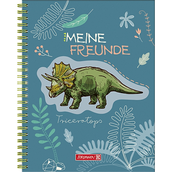 Brunnen Freundebuch Dinosaurier