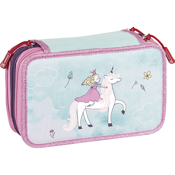 Brunnen Schüler-Etui 3 RV Unicorn Princess