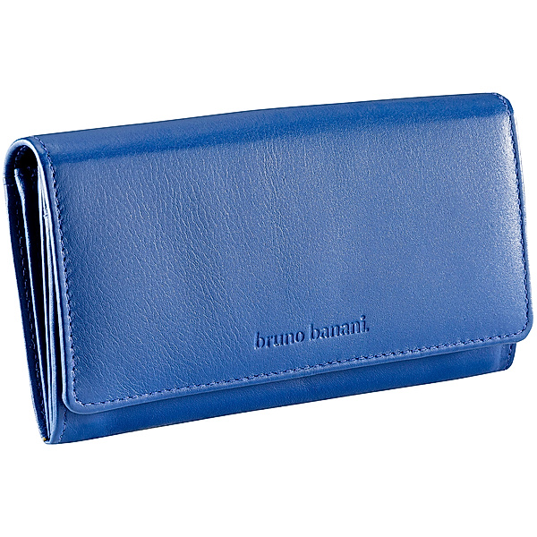 Bruno Banani Geldbörse Elegance Echtleder Farbe: blau