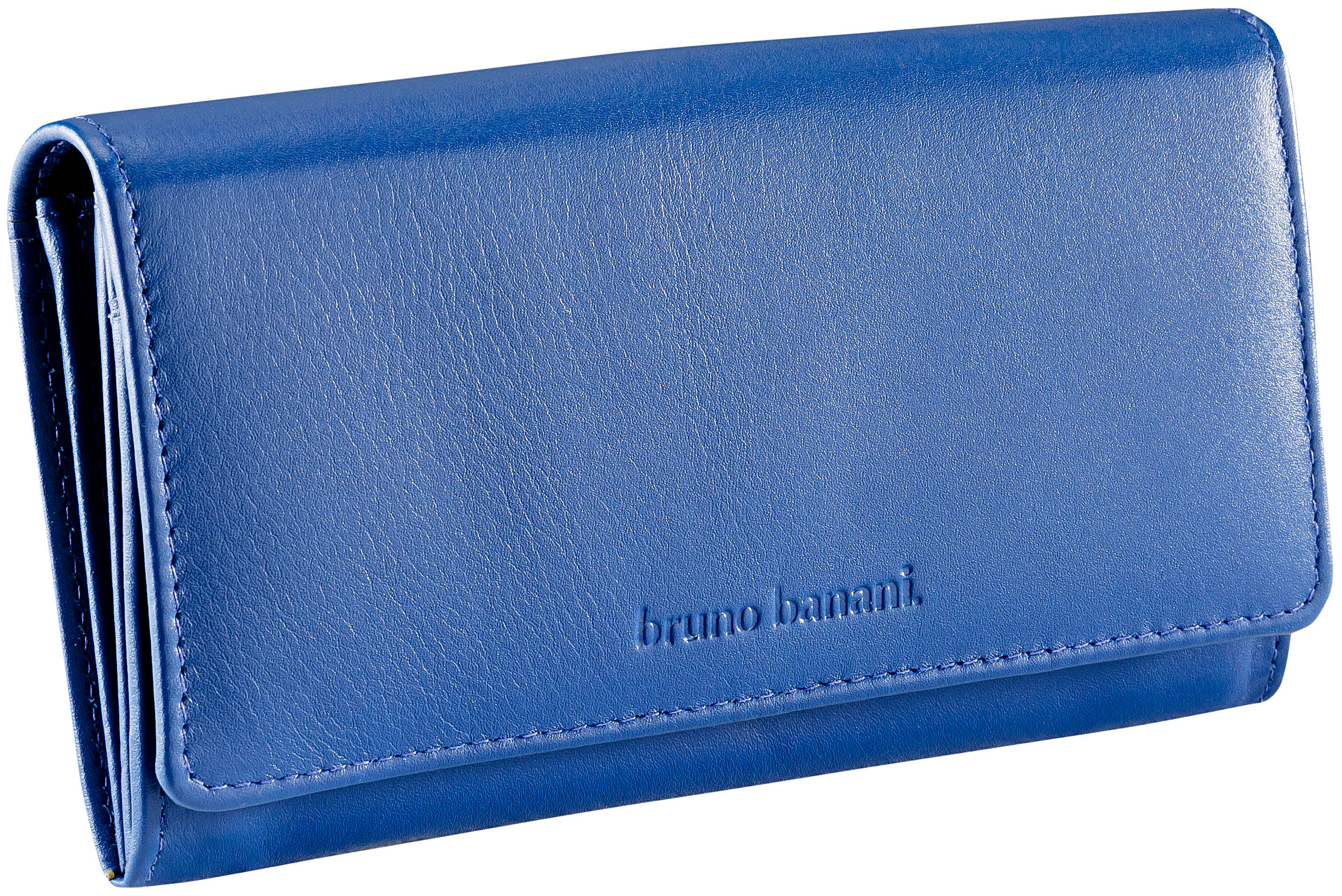 Bruno Banani Geldbörse Elegance Echtleder Farbe: blau