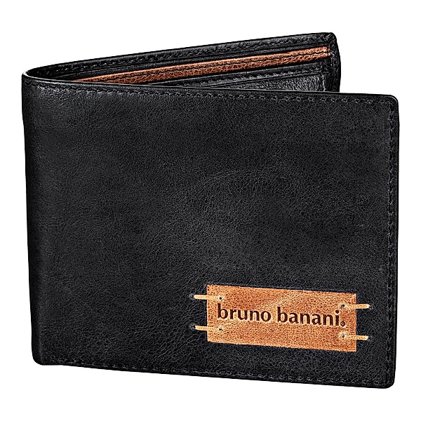 Bruno Banani Geldbörse Marron, Leder (Farbe: schwarz)
