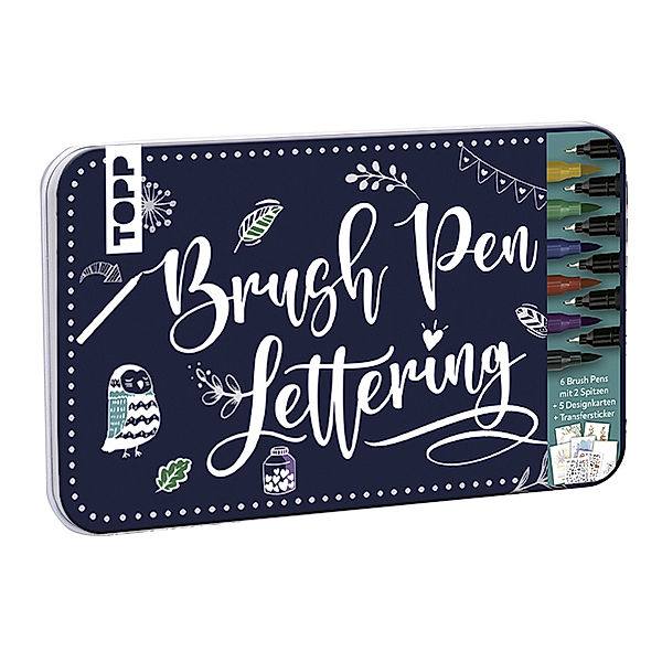 Brush Pen Lettering Designdose, frechverlag