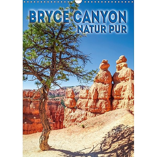 BRYCE CANYON Natur Pur (Wandkalender 2018 DIN A3 hoch), Melanie Viola