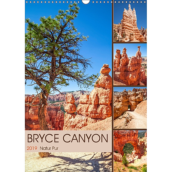 BRYCE CANYON Natur Pur (Wandkalender 2019 DIN A3 hoch), Melanie Viola