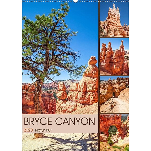 BRYCE CANYON Natur Pur (Wandkalender 2020 DIN A2 hoch), Melanie Viola