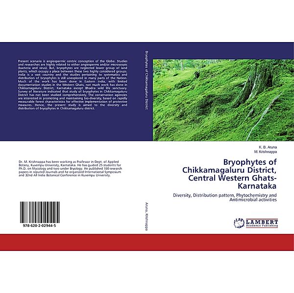 Bryophytes of Chikkamagaluru District, Central Western Ghats-Karnataka, K. B. Aruna, M. Krishnappa