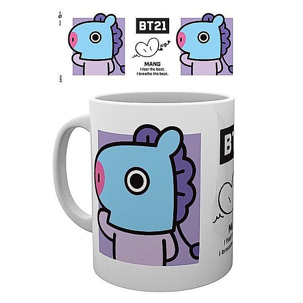 BT21 - Mug - 320 ml - Mang - subli - box