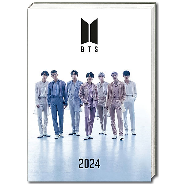 BTS - Bangtan Boys - A5-Tischkalender 2024, Danilo Promotion Ltd