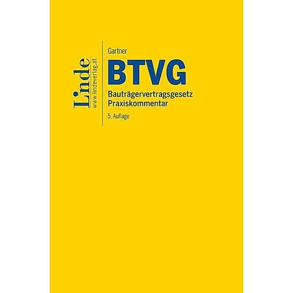 BTVG | Bauträgervertragsgesetz, Herbert Gartner