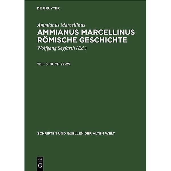 Buch 22-25, Ammianus Marcellinus