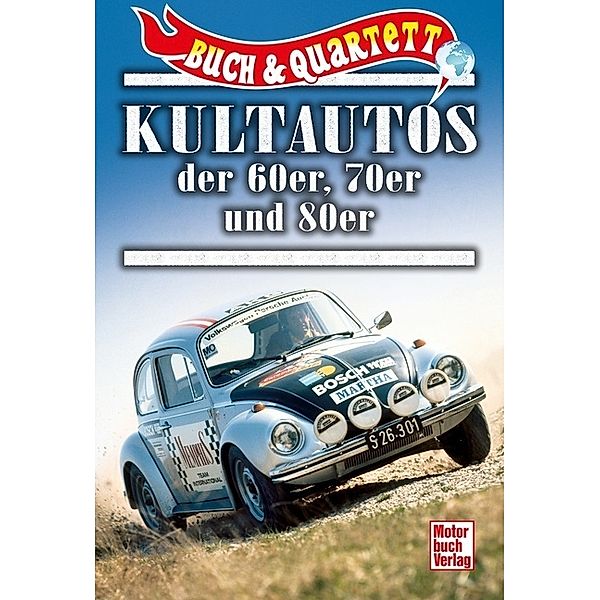 Buch & Quartett / Kultautos der 60er, 70er und 80er