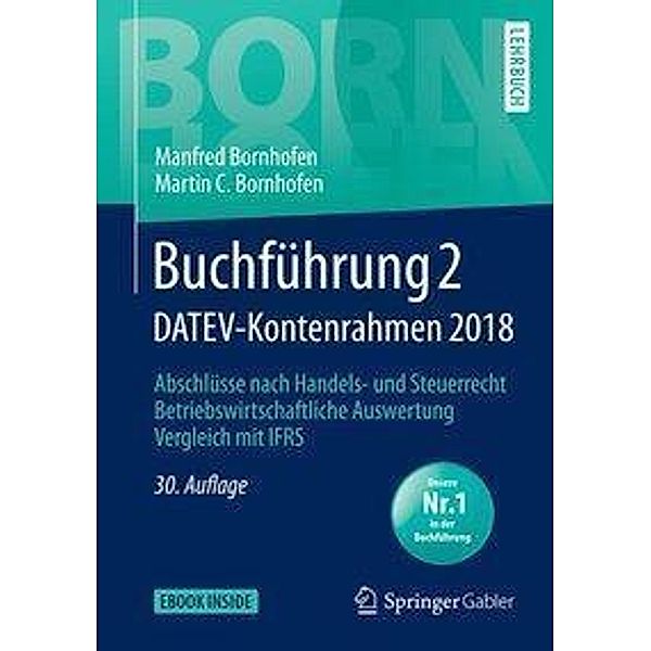 Buchführung 2 DATEV-Kontenrahmen 2018, Manfred Bornhofen, Martin C. Bornhofen