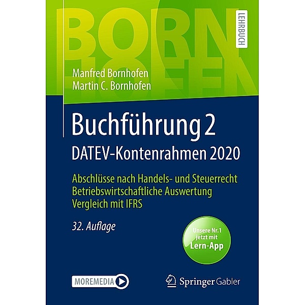 Buchführung 2 DATEV-Kontenrahmen 2020 / Bornhofen Buchführung 2 LB, Manfred Bornhofen, Martin C. Bornhofen