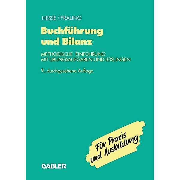 Buchführung und Bilanz, Kurt Hesse, Rolf Fraling